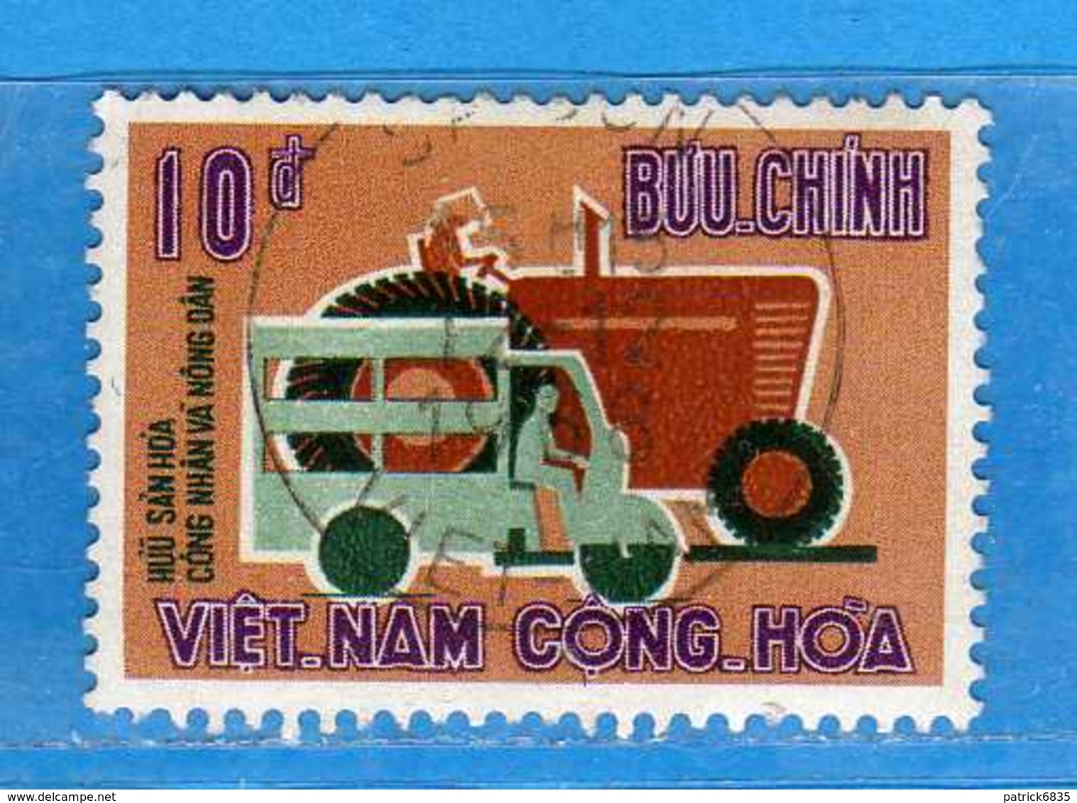 (1Us) VIETNAM Du SUD °-1968 -  . Yvert. 337. Oblitéré.  Vedi Descrizione. - Vietnam