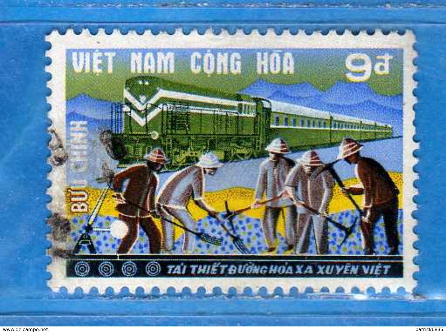 (1Us) VIETNAM Du SUD °-1968 -  . Yvert. 345. Oblitéré.  Vedi Descrizione. - Vietnam