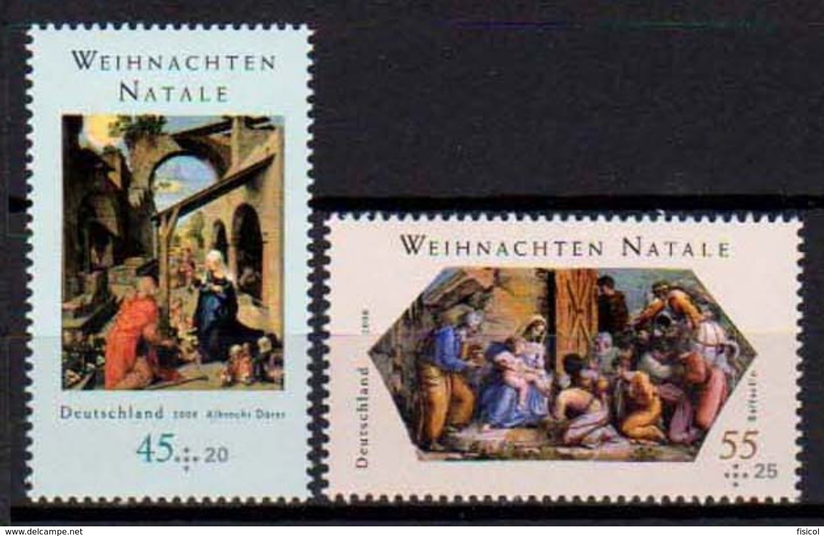 2008 - VATICANO-GERMANIA, Natale, Emissione Congiunta - MNH ** - Emissioni Congiunte