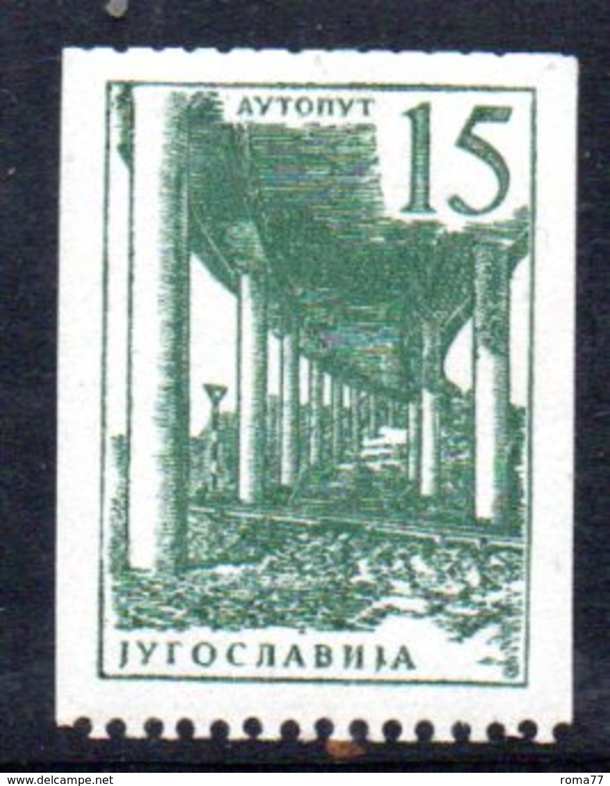 YUG89B - YUGOSLAVIA 1959,  Serie Unificato N. 7999  ***  Ordinaria Roulette - Nuovi