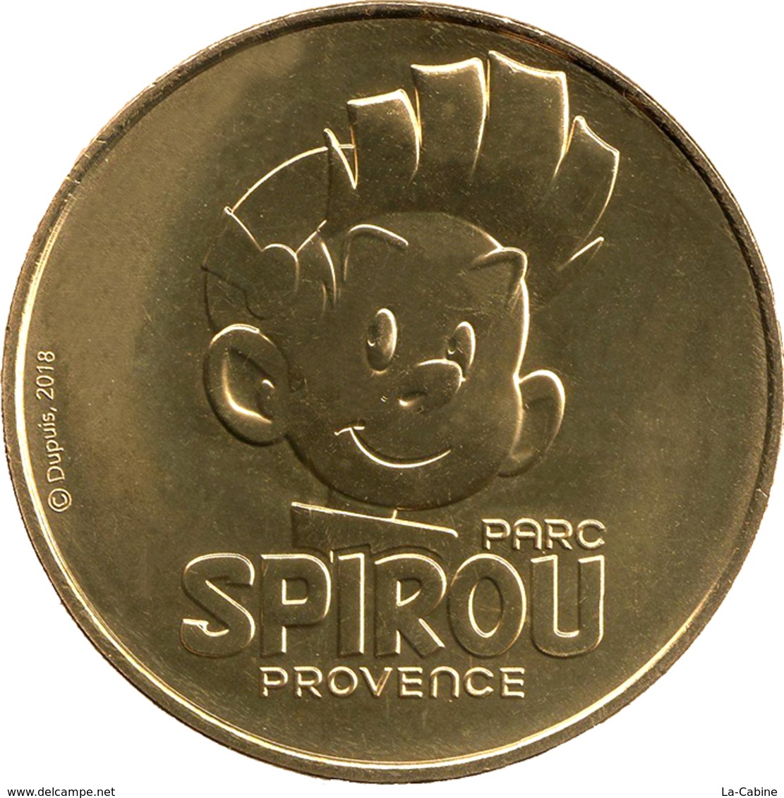 84 VAUCLUSE MONTEUX PARC SPIROU MÉDAILLE MONNAIE DE PARIS 2018 JETON TOURISTIQUE TOKENS MEDALS COINS - 2018