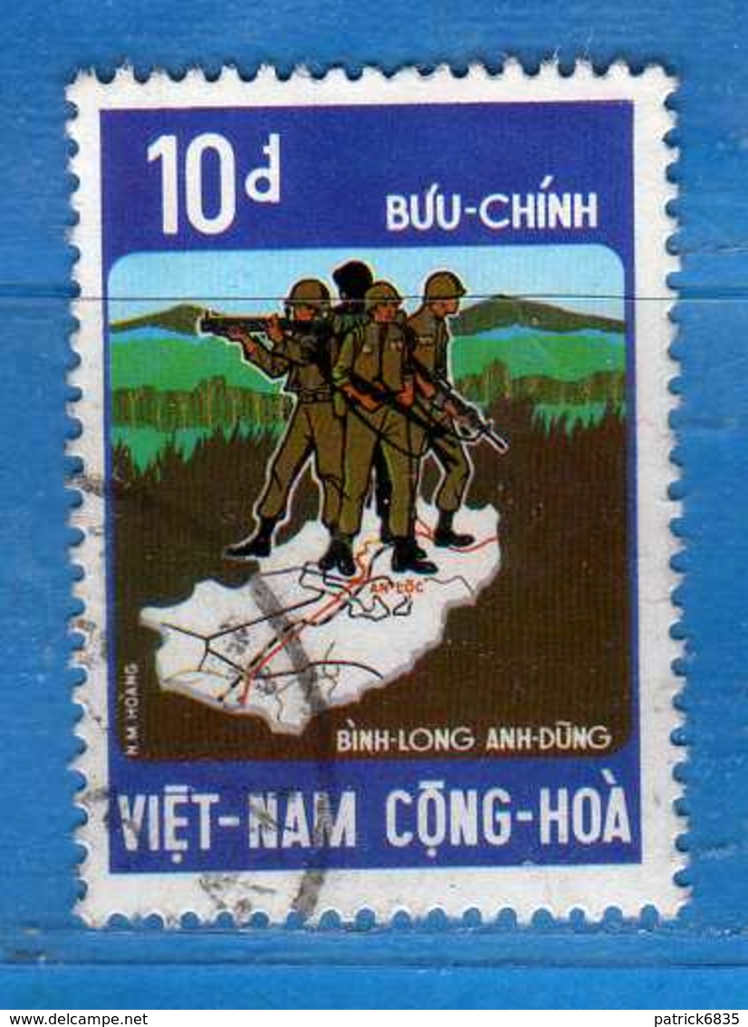 (1Us) VIETNAM Du SUD °-1973 -  . Yvert. 445. Oblitéré.  Vedi Descrizione. - Vietnam