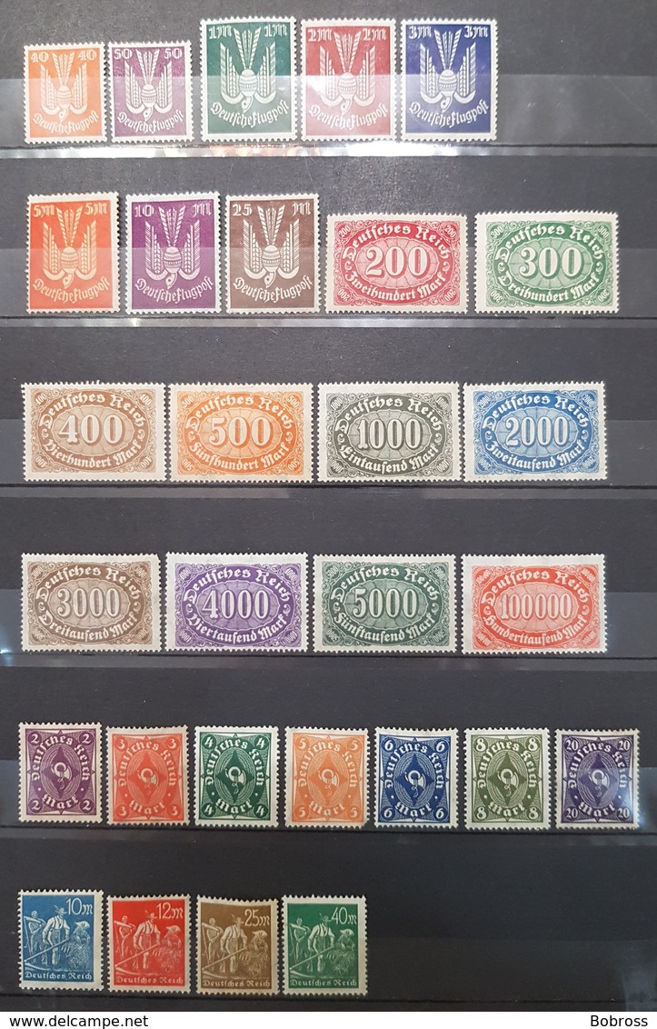 Deutsches Reich , MNH , Lot De 95+ Timbre Allemagne  , Neuf , Germany - Collections (without Album)