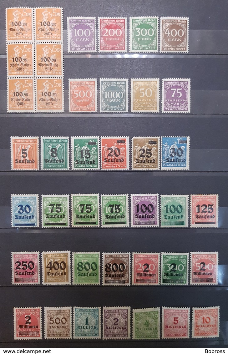 Deutsches Reich , MNH , Lot De 95+ Timbre Allemagne  , Neuf , Germany - Collections (without Album)