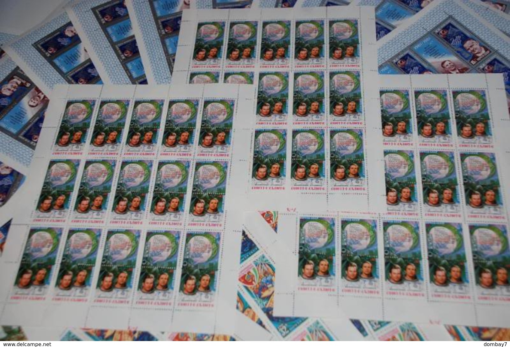 SPACE - MNH Full Sheets Wholesale, Large Stock, High Catalog Value Russia - Collezioni