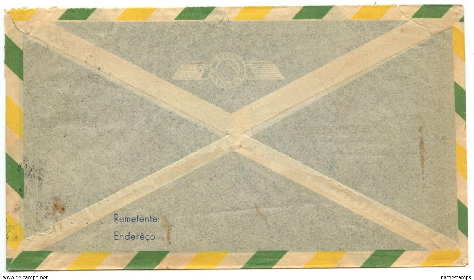 Brazil 1947 Airmail Cover Rio De Janeiro To Philadelphia, Pennsylvania - Covers & Documents