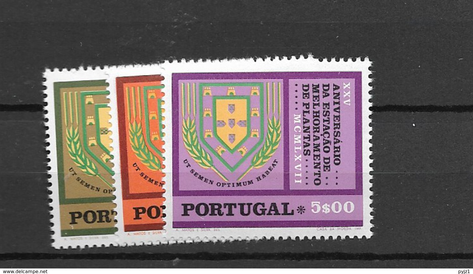 1970 MNH Portugal, Michel 1102-4 - Nuovi