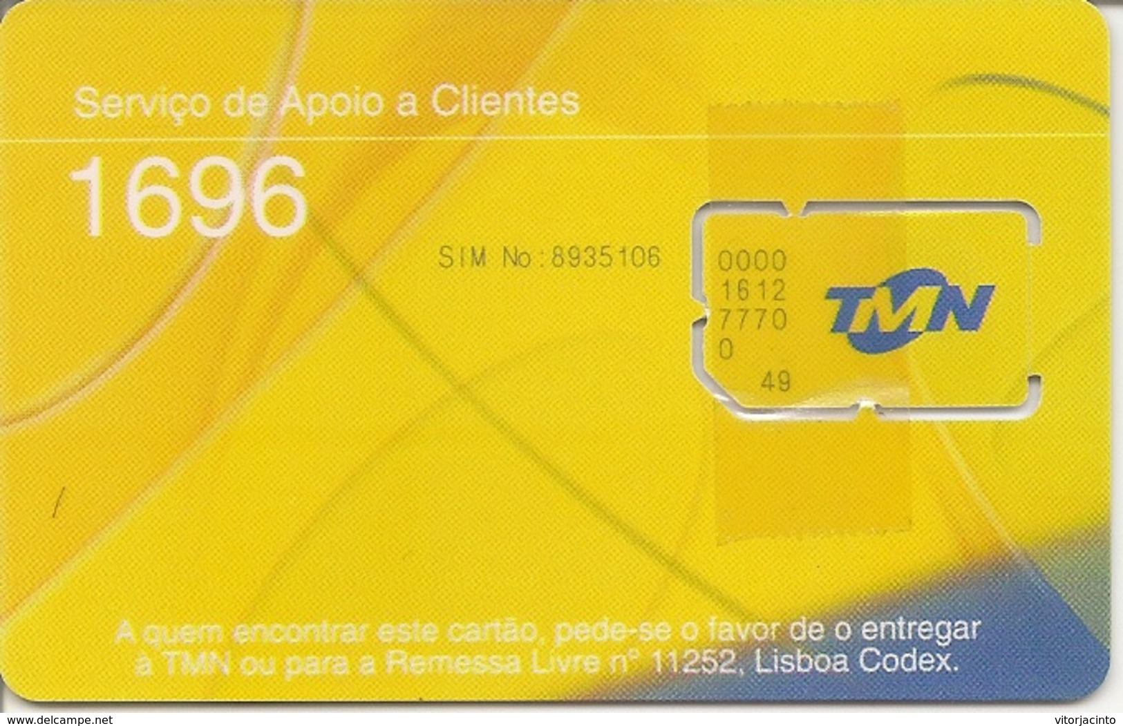 Mobile Phonecard - TMN PT - Portugal - Portugal