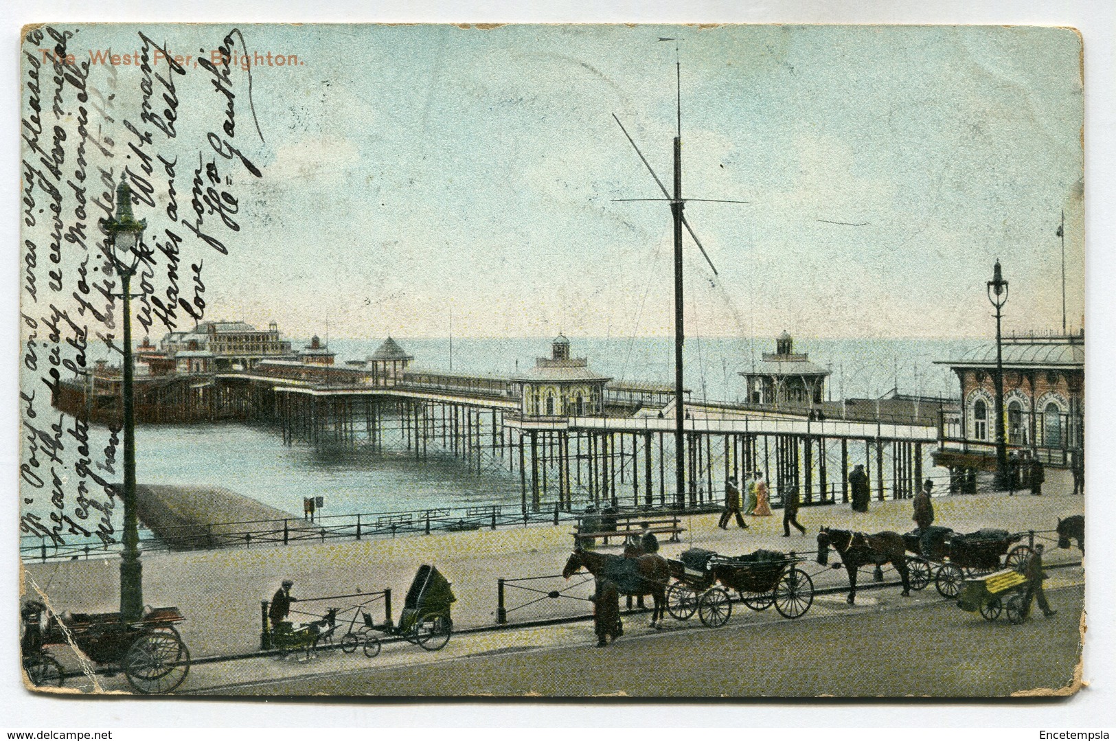 CPA - Carte Postale - Royaume Uni - Brighton - The West Pier - 1906 ( CP4320 ) - Other & Unclassified