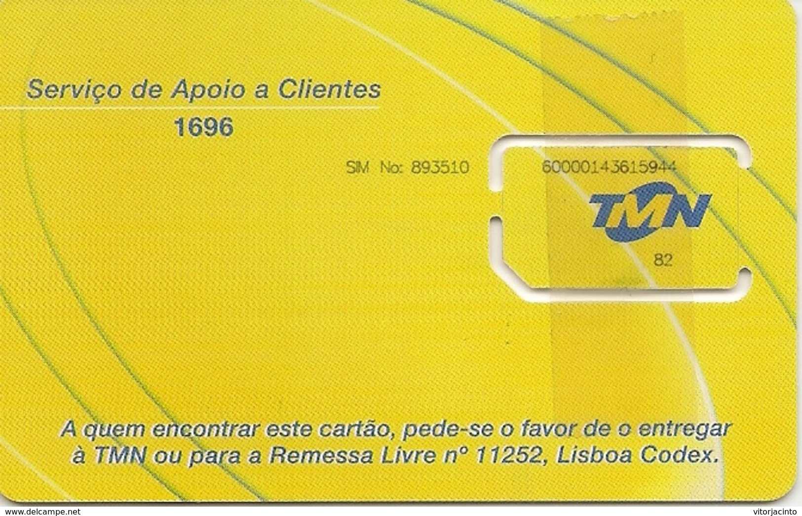 Mobile Phonecard - TMN GSM Mais Perto Do Que é Importante - Portugal - Portugal