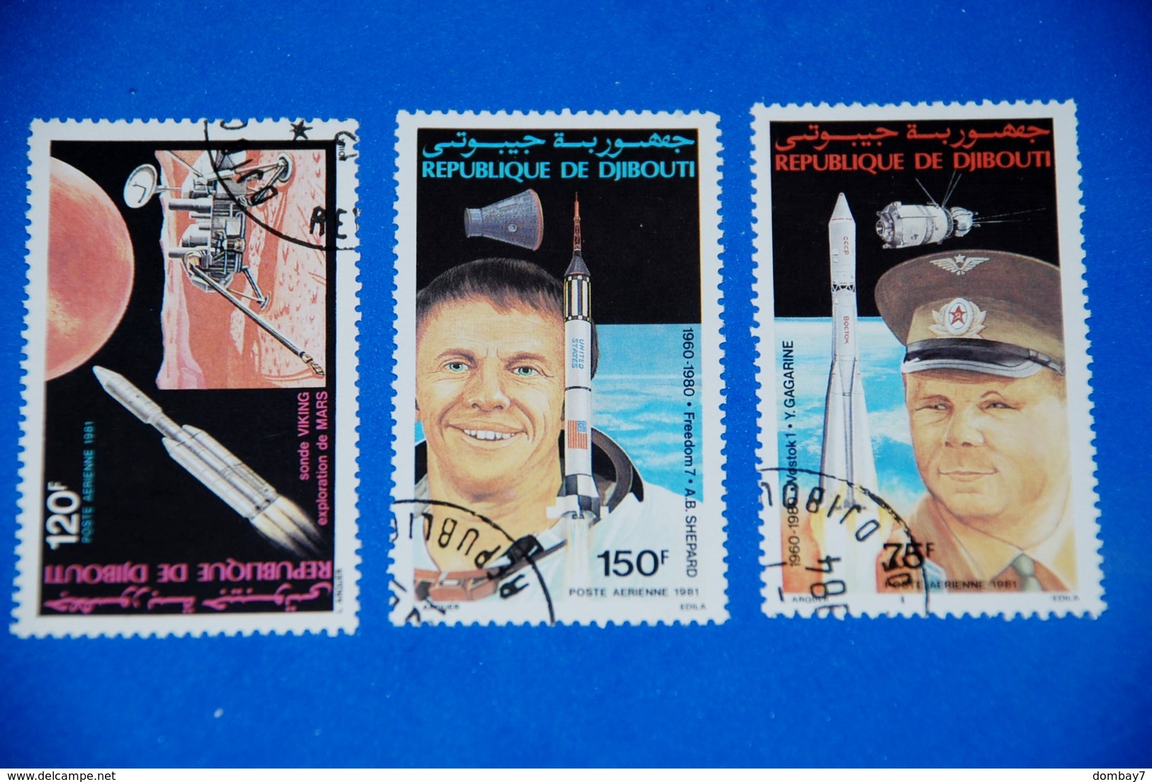 Space - Vostok - Gagarin- Station- Rocket- Spacecraft Complete Set Of 3 - Collections