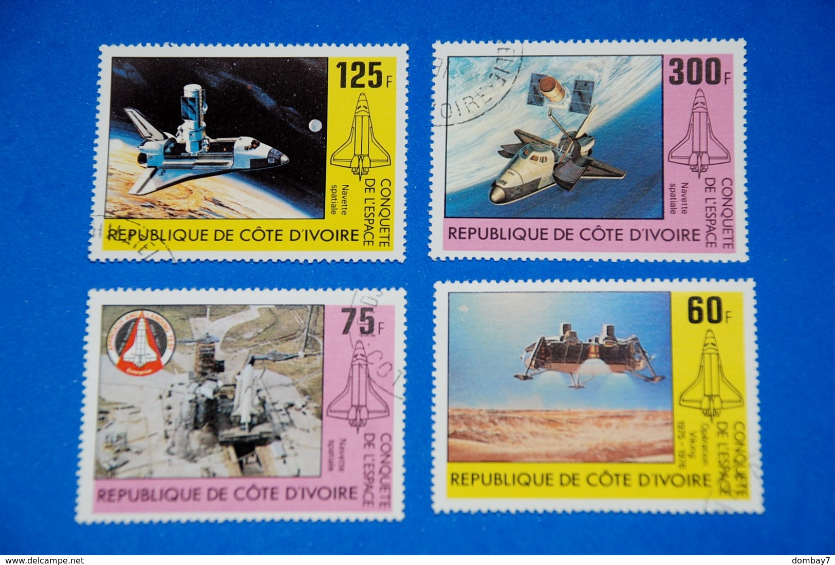 Space Shuttle Columbia Viking Moon Orbit Spaceship Complete Set Of 4 - Sammlungen