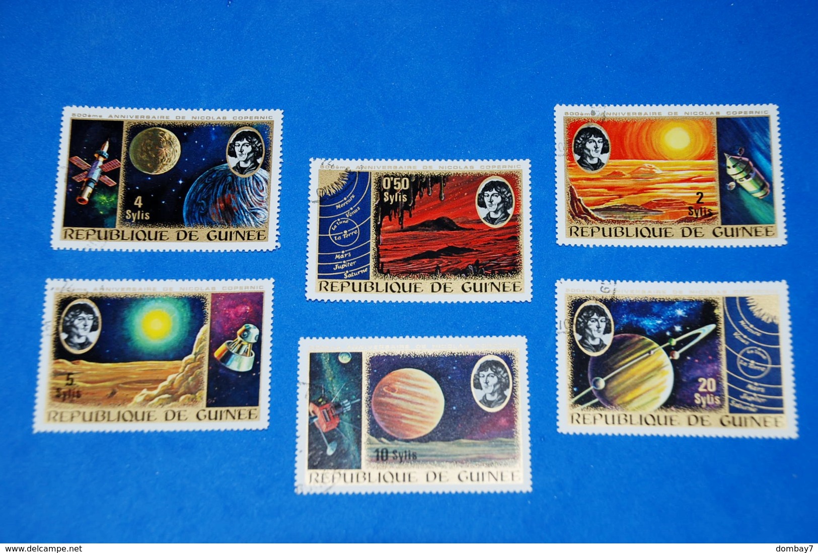 Space - Nicolas Copernicus Spacecraft Planets System Complete Set Of 6 - Collections