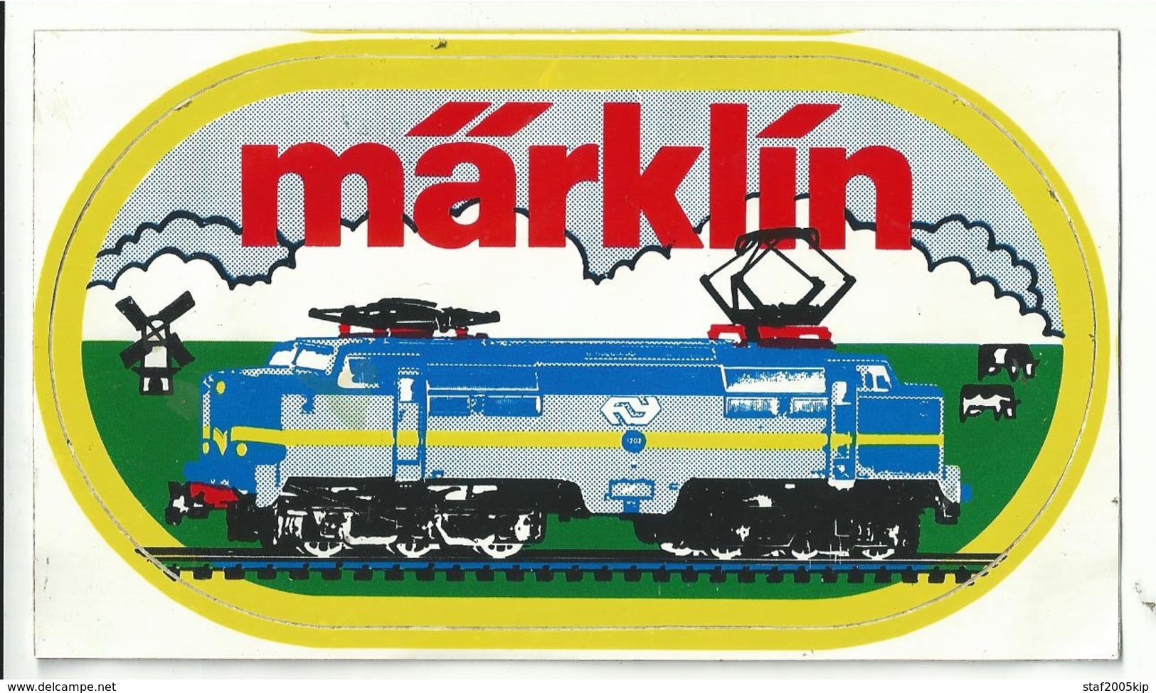 Sticker - Märklin - Trein - Stickers