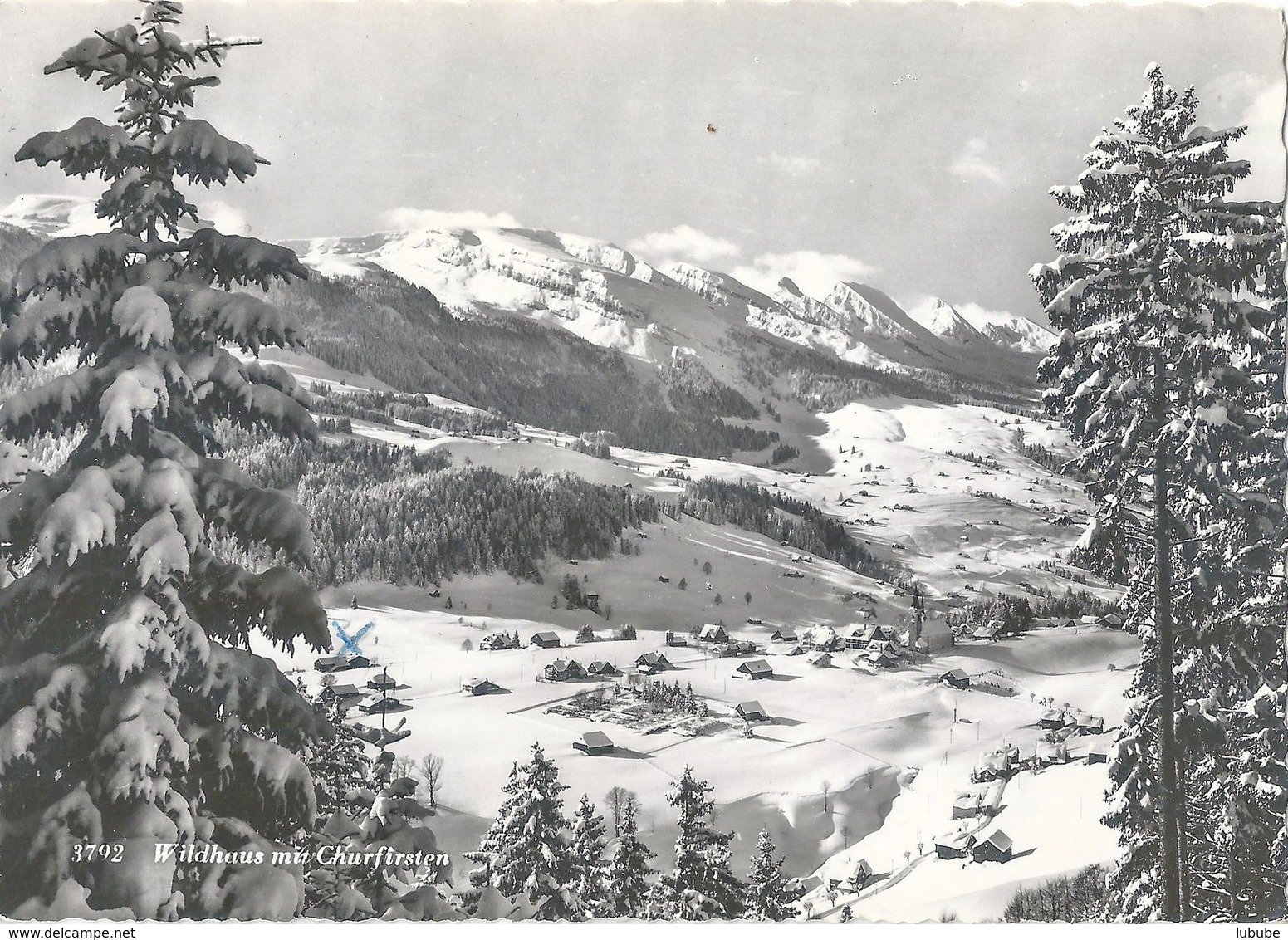 Wildhaus - Mit Den Churfirsten           Ca. 1950 - Wildhaus-Alt Sankt Johann