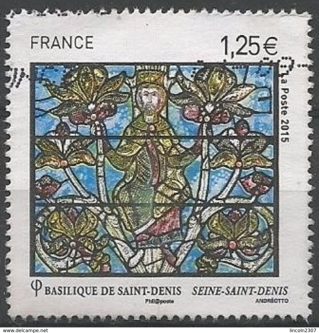 LSJP FRANCE BASILICA SAINT DENIS RELIGION 2015 - Used Stamps
