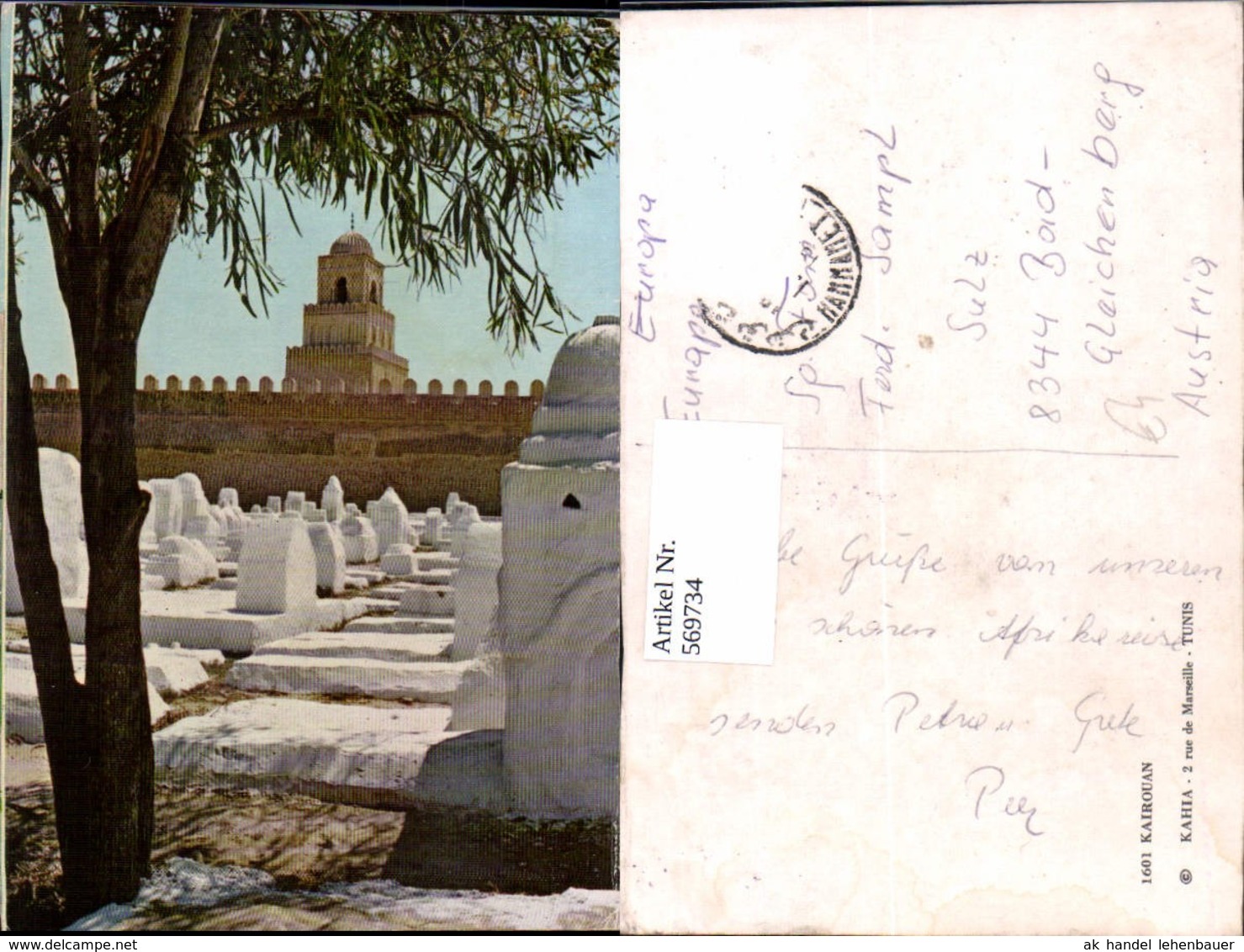 569734,Kairouan Kahia Tunis Gr&auml;ber Friedhof Tunesien - Tunesien