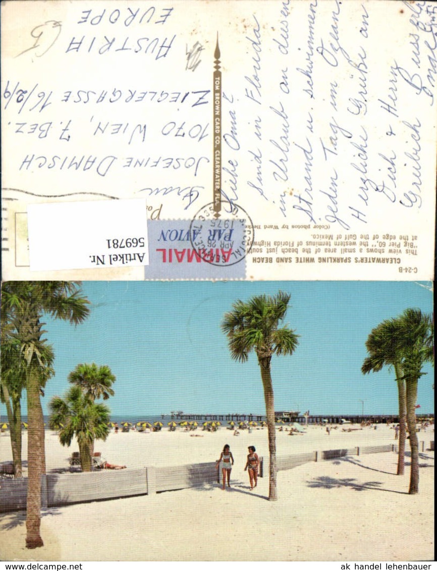 569781,USA Clearwaters Sparkling White Sand Beach Florida Big Pier 60 - Sonstige & Ohne Zuordnung