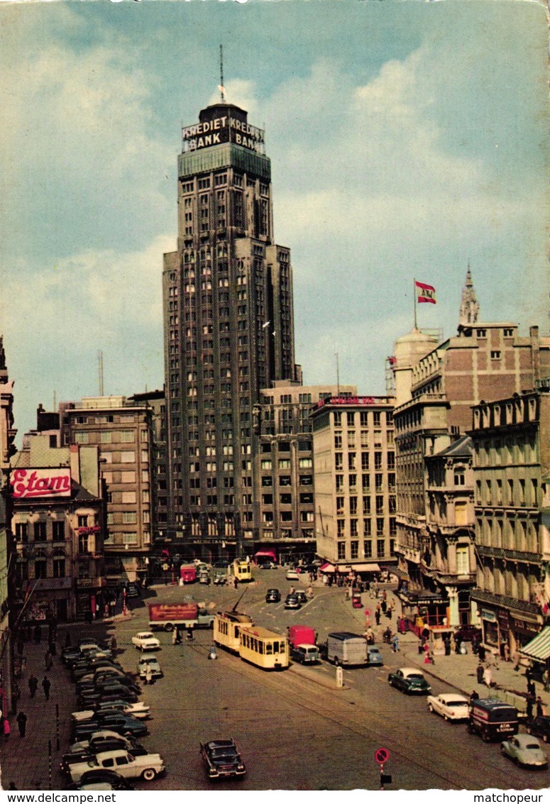 BELGIQUE - ANVERS - PLACE DE MEIR ET TORENGEBOUW - Antwerpen