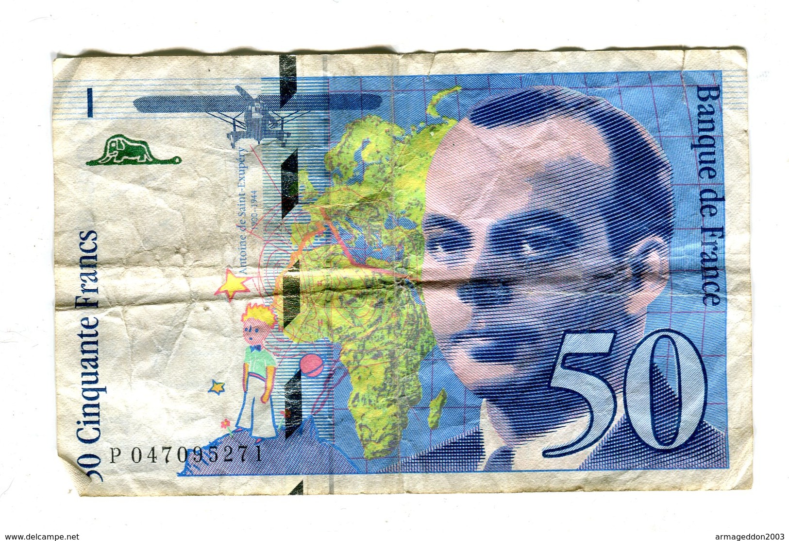 BILLET DE 50 FRANCS 1999 SAINT EXUPERY / - 50 F 1992-1999 ''St Exupéry''