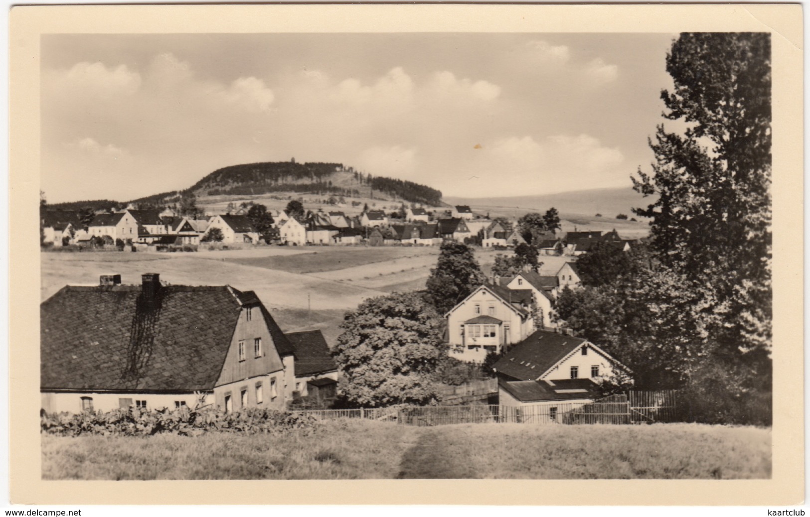 Bärenstein Kr. Annaberg / Erzgeb. - Oberbärenstein / Blick Zum Berg  - (DDR) - Baerenstein