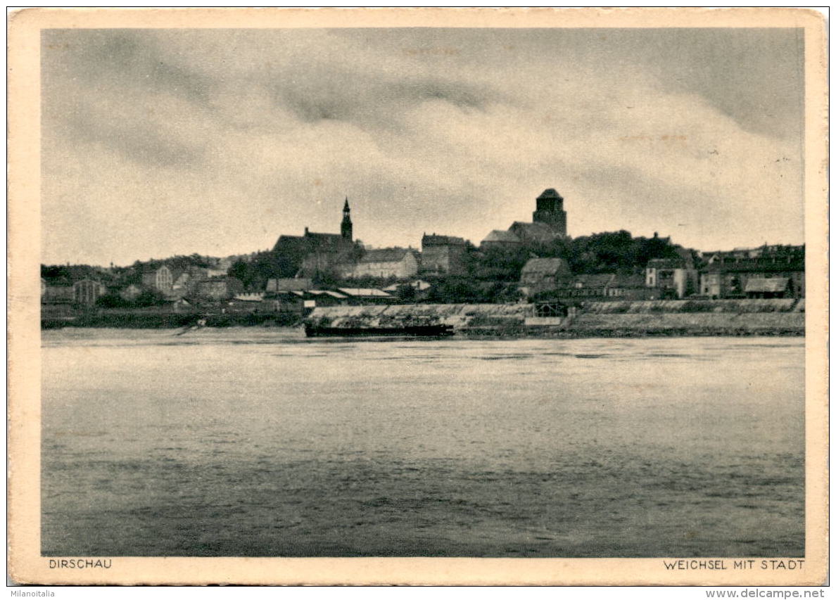 Dirschau - Weichsel Mit Stadt * 30. VII. 1942 - Polen