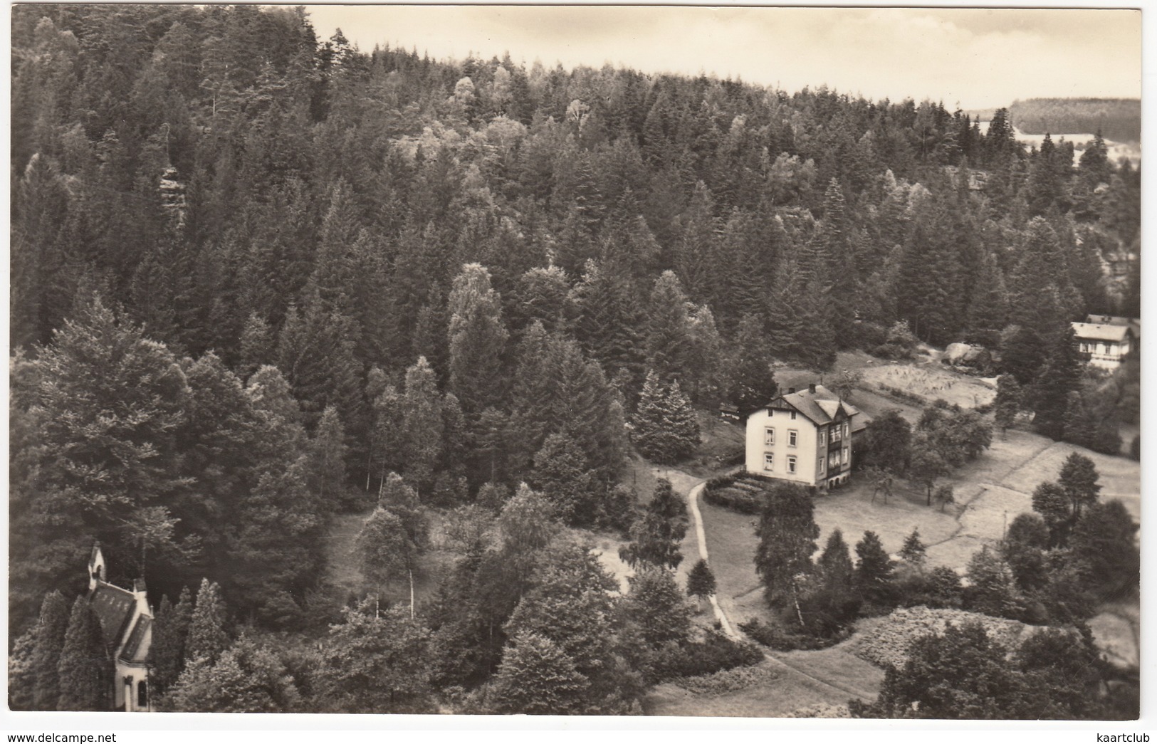 Brausenstein I. Bielatal B. Schweizermühle, Sächs. Schweiz - (DDR) - Rosenthal-Bielatal