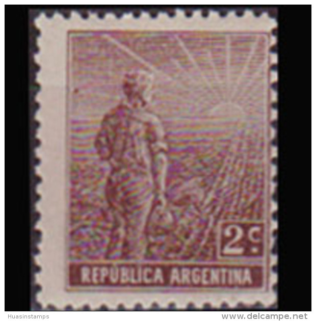 ARGENTINA 1911 - Scott# 181a Farmer Set Of 1 MNH - Nuevos