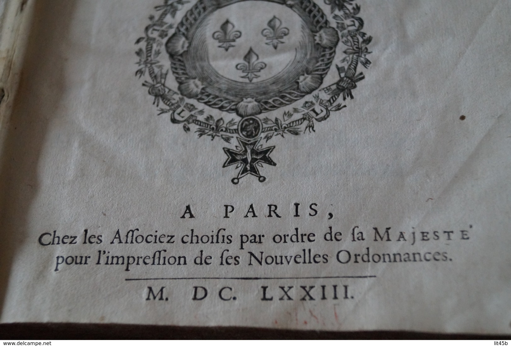 RARE ouvrage de 1673,Ordonnances de Louis XIV avec recueils des Edits du Roy ouvrage complet