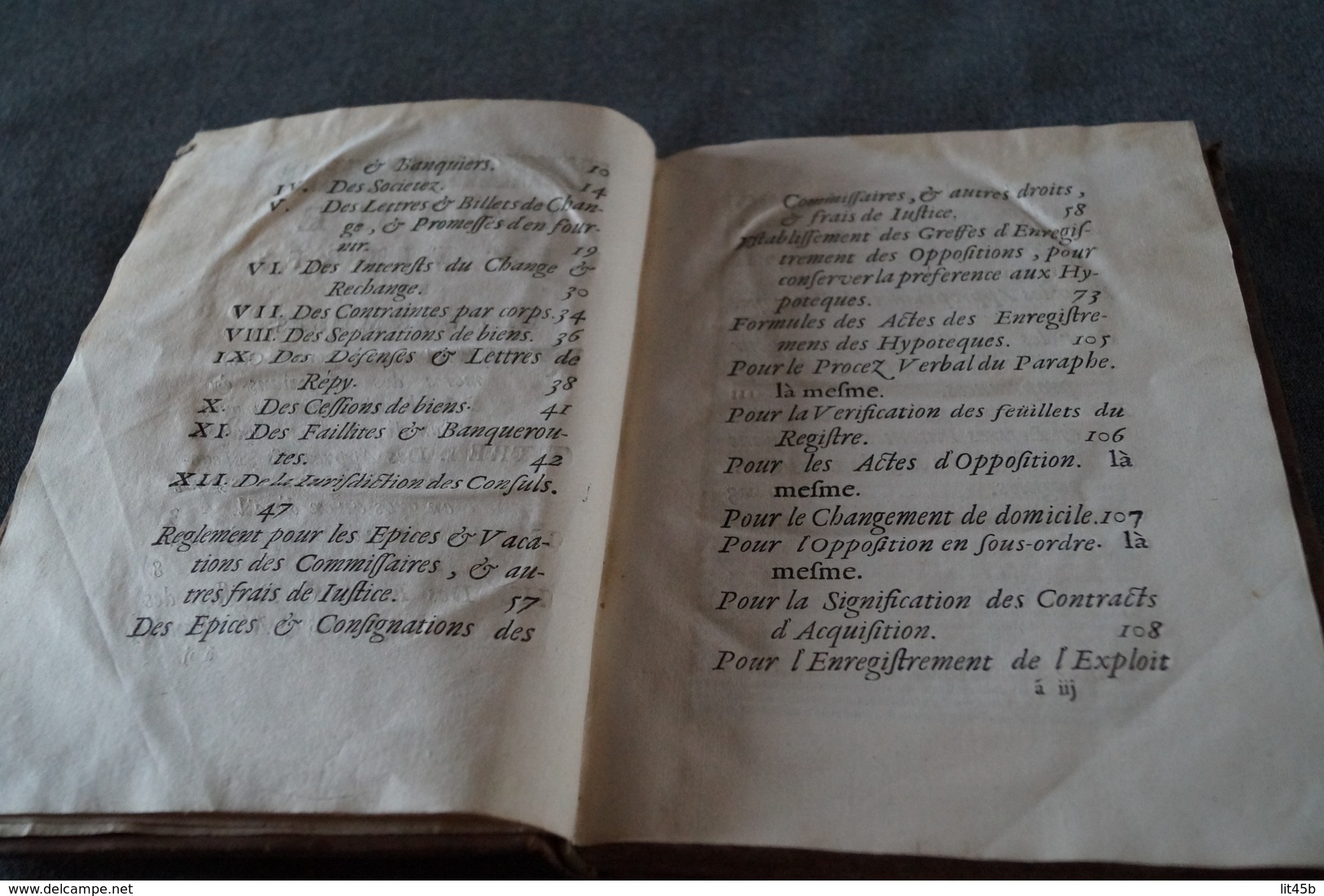 RARE ouvrage de 1673,Ordonnances de Louis XIV avec recueils des Edits du Roy ouvrage complet