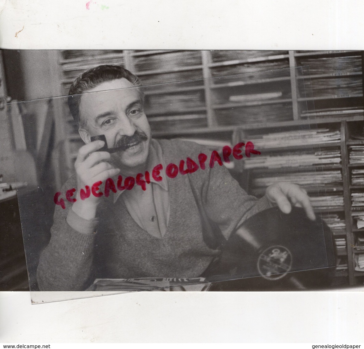 87- LIMOGES- JEAN MARIE MASSE - HOT CLUB JAZZ -RARE  PHOTO ORIGINALE CLAUDE LACAN - Personalidades Famosas