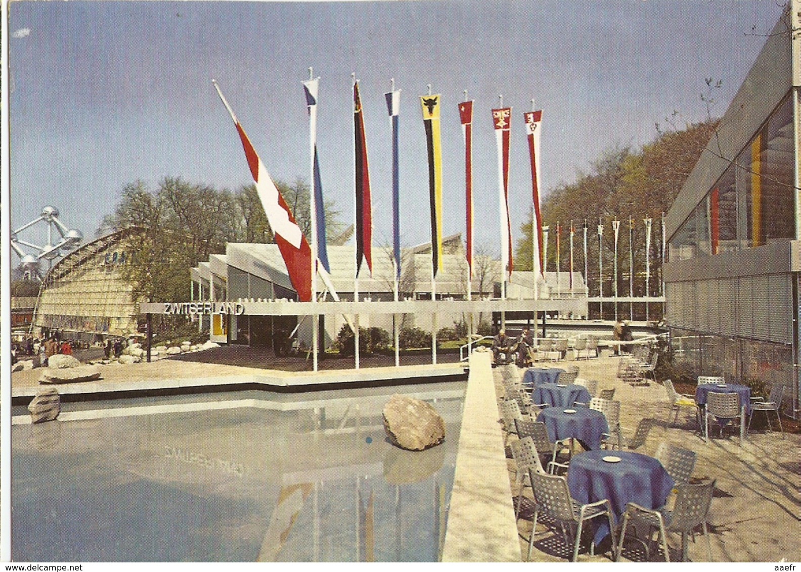 CP Belgique Expo 58, Bruxelles - Pavillon De La Suisse - Exhibitions