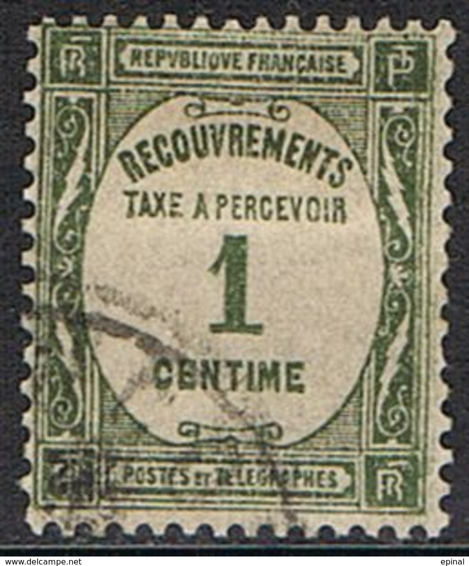 FRANCE : Taxe N° 55 Oblitéré - - 1859-1959 Usados