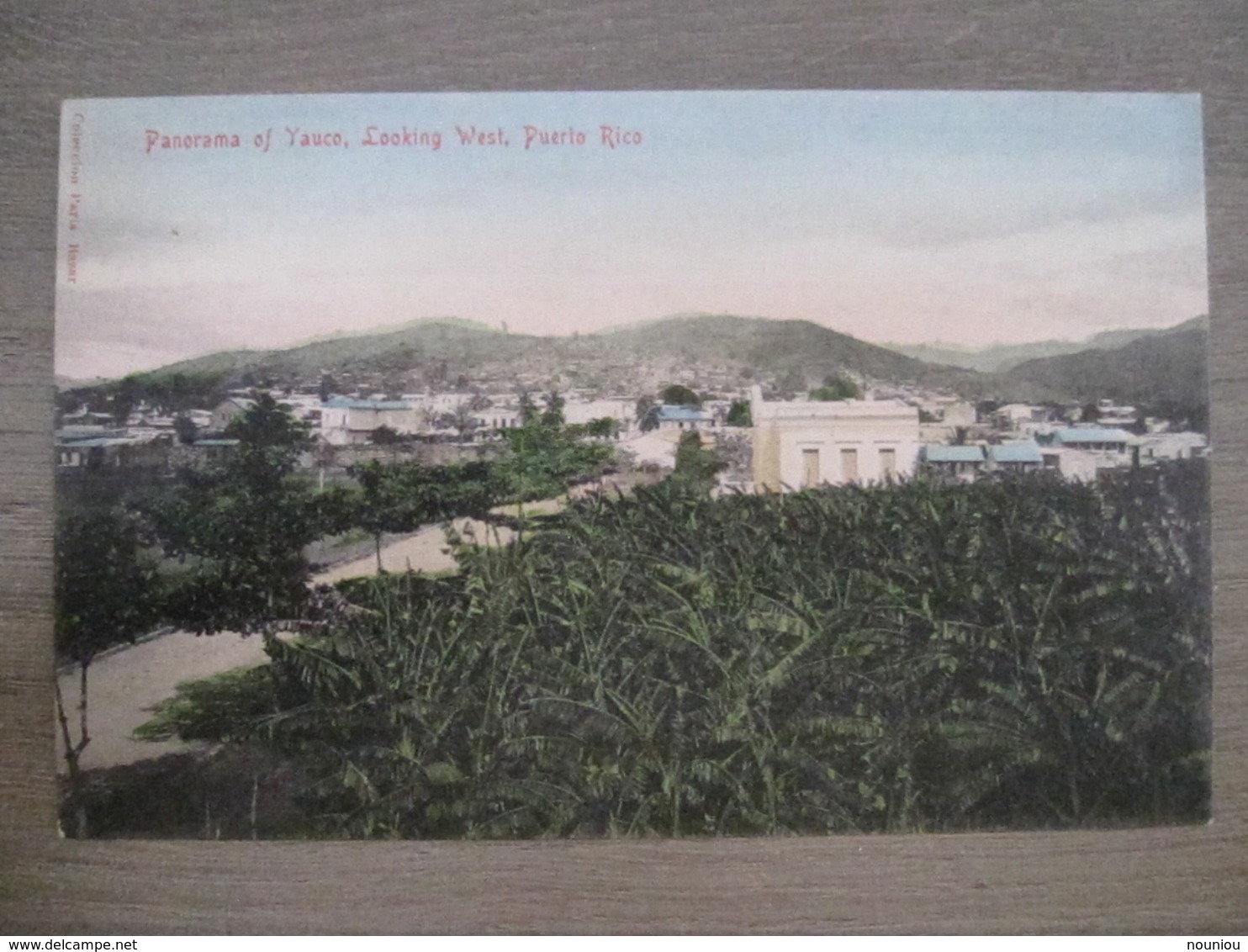 Tarjeta Postal - Postcard - Panorama Of Yauco Looking West - Porto Puerto Rico - Antilles - Puerto Rico