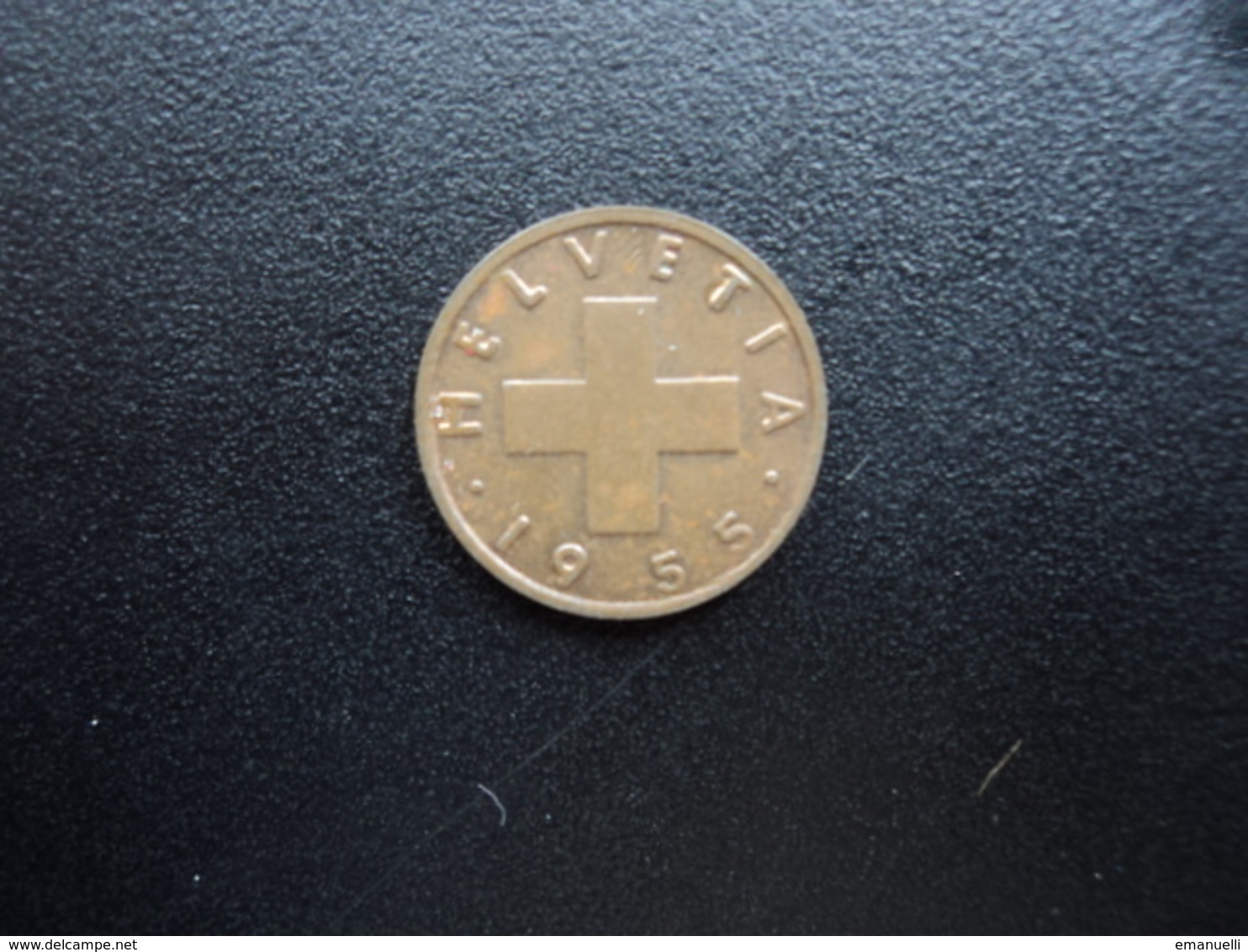 SUISSE : 1 RAPPEN  1955 B   KM 46     SUP - 1 Centime / Rappen