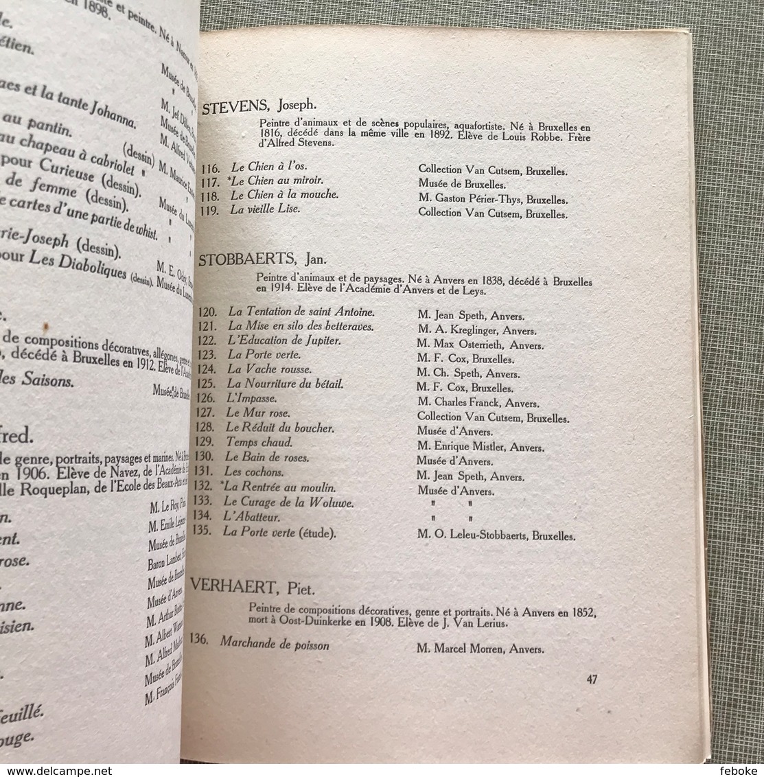 ALBUM DE L'ART BELGE ANCIEN ET MODERNE G.VAN OEST 1923 - Art