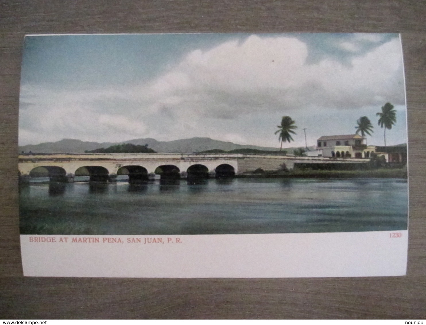 Tarjeta Postal - Postcard - Bridge At Martin Pena - San Juan - 1230 - Porto Puerto Rico - Antilles - Puerto Rico