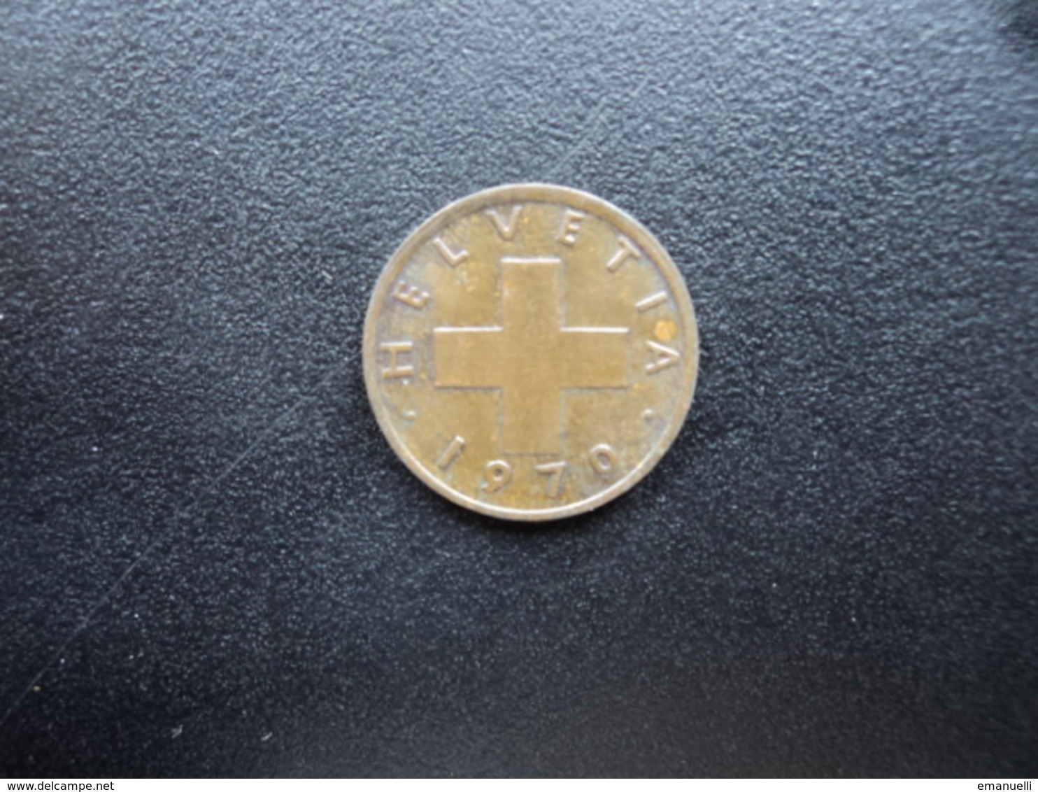 SUISSE : 1 RAPPEN  1970   KM 46     SUP Patine - 1 Centime / Rappen