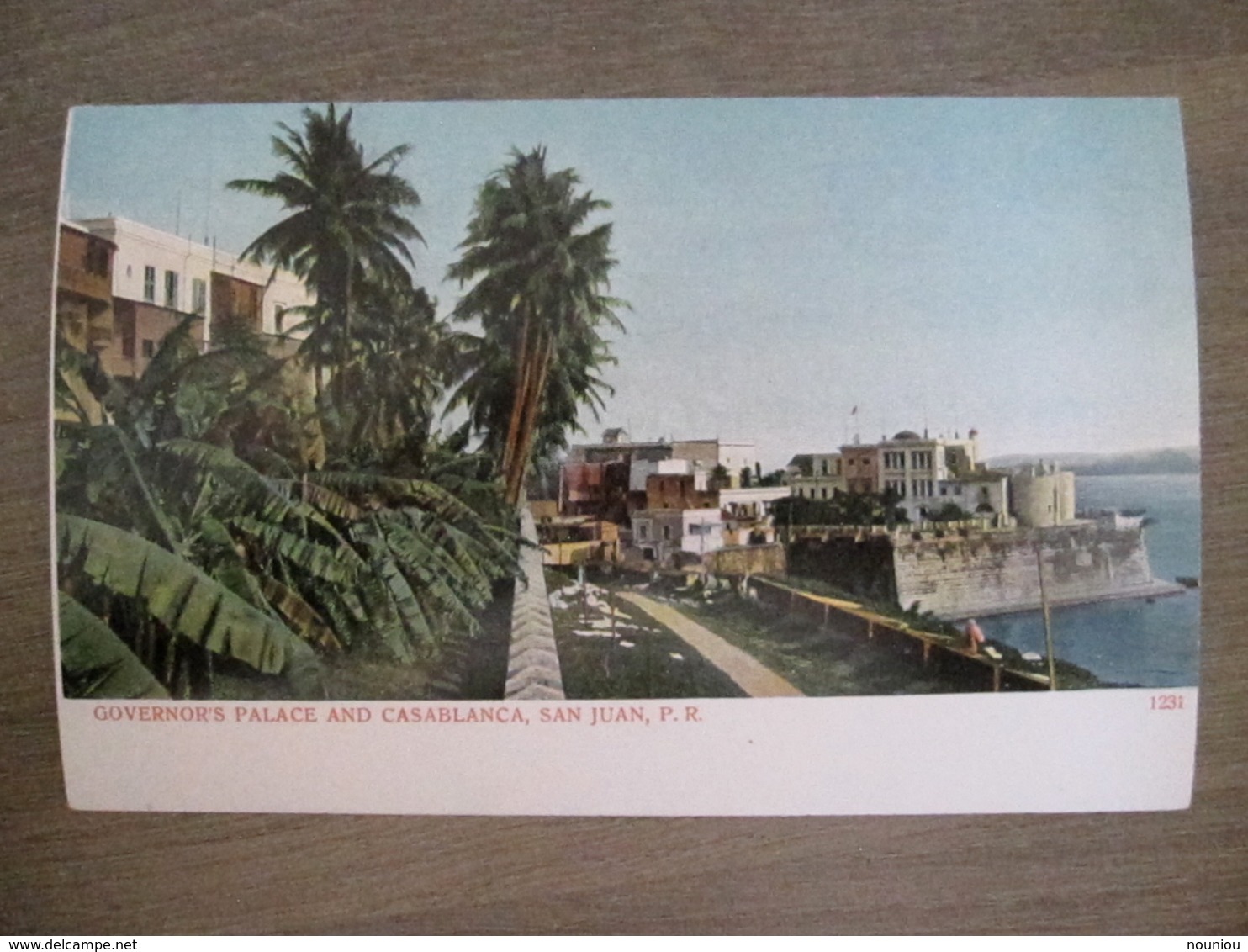 Tarjeta Postal - Postcard - Governor's Palace And Casablanca - San Juan - 1231 - Porto Puerto Rico - Antilles - Puerto Rico