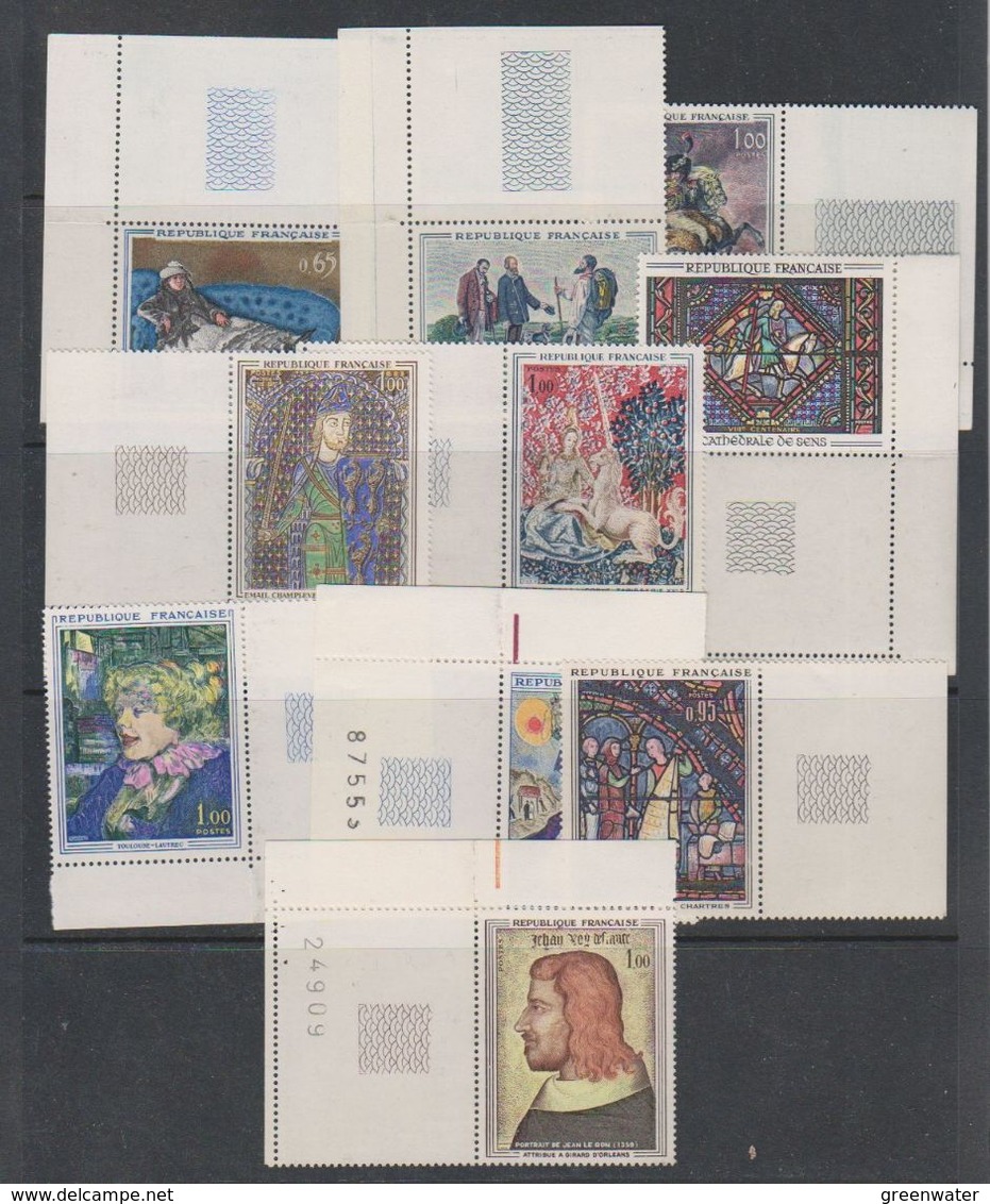 France Paintings 10v ** Mnh (39547) - Unused Stamps