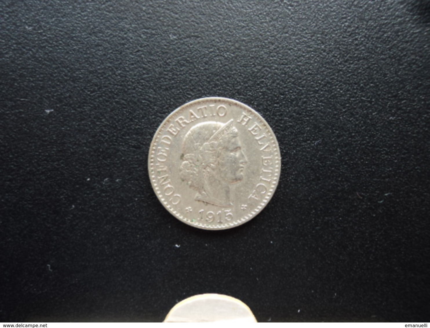 SUISSE : 5 RAPPEN  1915 B    KM 26     SUP - 5 Centimes / Rappen