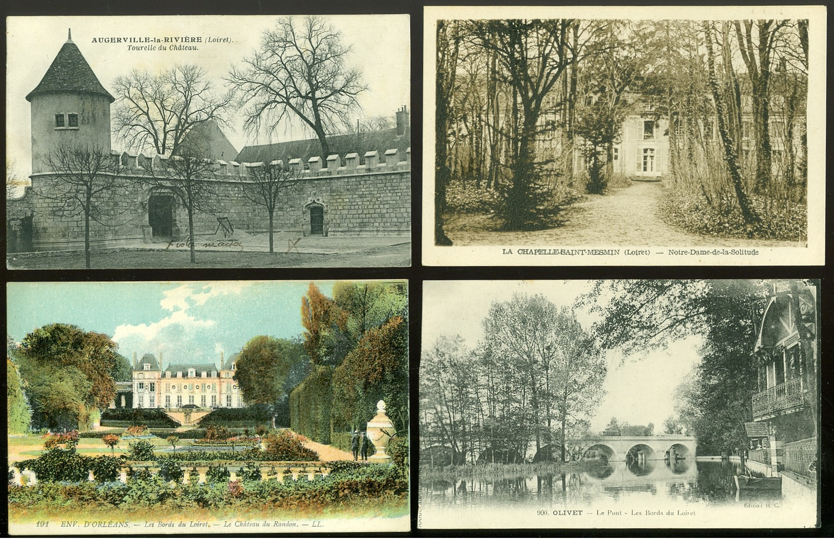 Beau lot de 60 cartes postales de France  Loiret   Mooi lot van 60 postkaarten van Frankrijk ( 45 ) - 60 scans