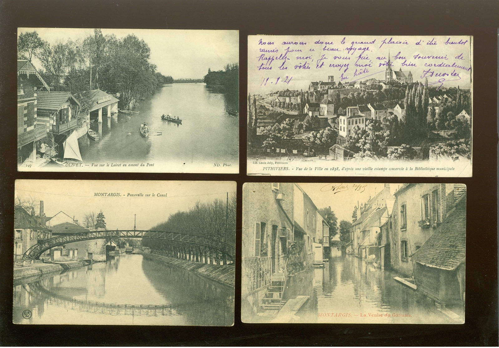 Beau lot de 60 cartes postales de France  Loiret   Mooi lot van 60 postkaarten van Frankrijk ( 45 ) - 60 scans