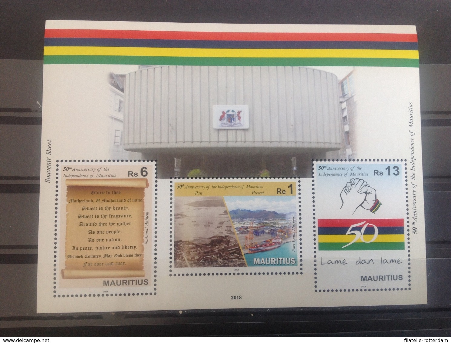 Mauritius / Maurice - Postfris / MNH - Sheet 50 Jaar Onafhankelijkheid 2018 - Mauritius (1968-...)