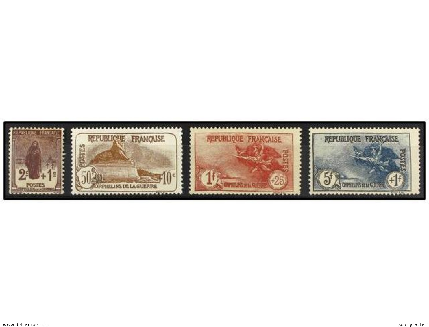 1628 * FRANCIA. Yv.229/32. 1926-27. Serie Completa. Yvert.210?. - Other & Unclassified