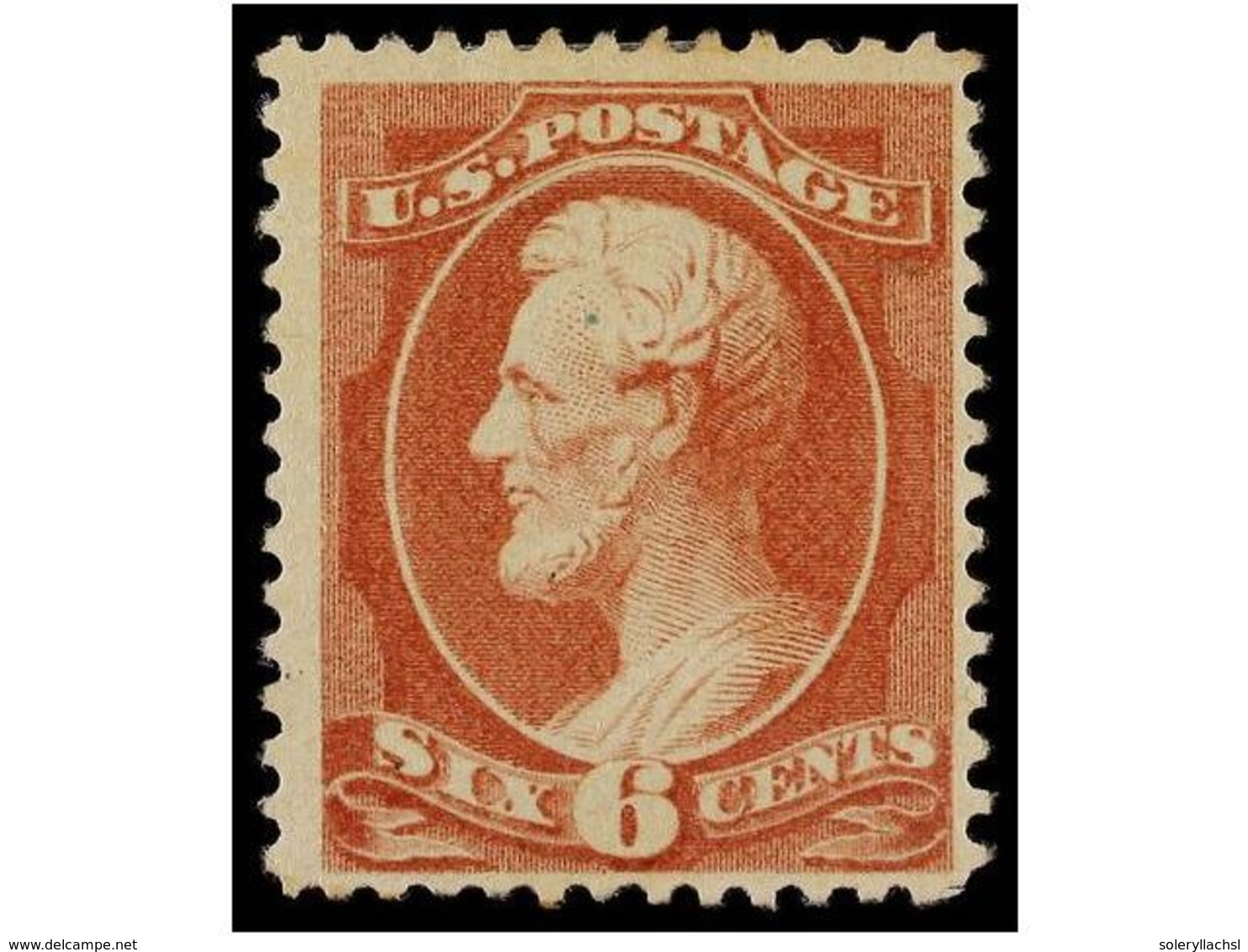 5474 (*) ESTADOS UNIDOS. Sc.207a. 1881-82. <B>6 Cents.</B> Deep Brown-red, Without Gum. FINE. Scott.170$. - Other & Unclassified