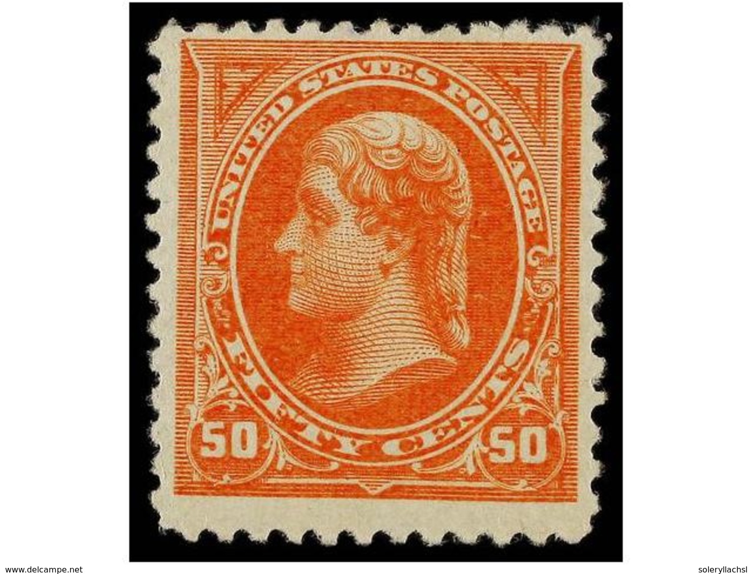 5481 * ESTADOS UNIDOS. Sc.260. 1894. <B>50 Cts.</B> Orange. FINE. Scott.525$. - Sonstige & Ohne Zuordnung