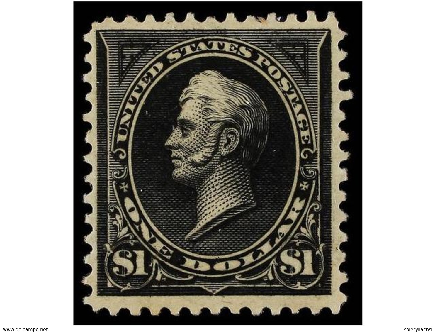 5483 * ESTADOS UNIDOS. Sc.276. 1895. <B>1 Dollar</B> Black, Well Centered. VERY FINE. Scott.650$. - Sonstige & Ohne Zuordnung