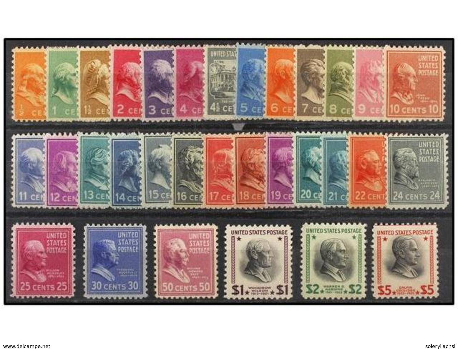 5492 * ESTADOS UNIDOS. Sc.803/34. 1938. COMPLETE SET, Hinged. Scott.141,85$. - Other & Unclassified