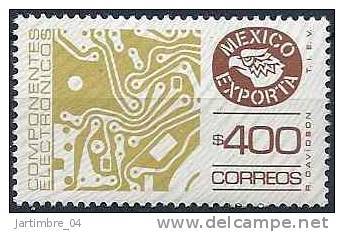 1981-84 MEXIQUE 1092** Exportations, Composants électroniques, Issu De Série - Mexiko